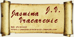 Jasmina Vračarević vizit kartica
